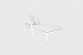 Chaise longue module droit Classique