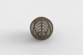La Lampe Paillote Sphere M