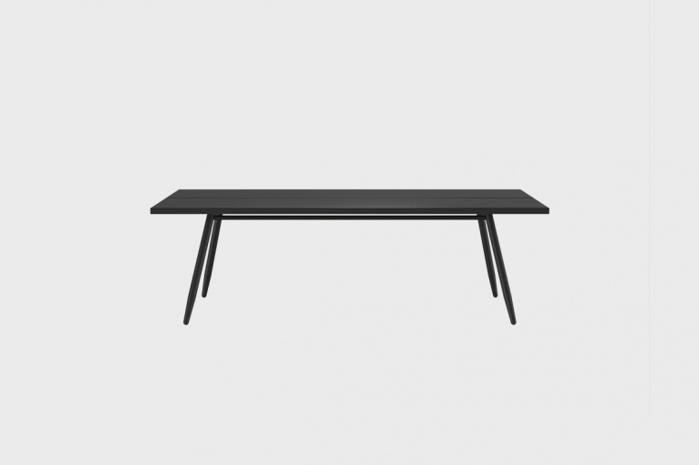 Stipa Aluminium Table 100x200