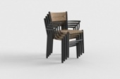 Fauteuil Stipa Empilable
